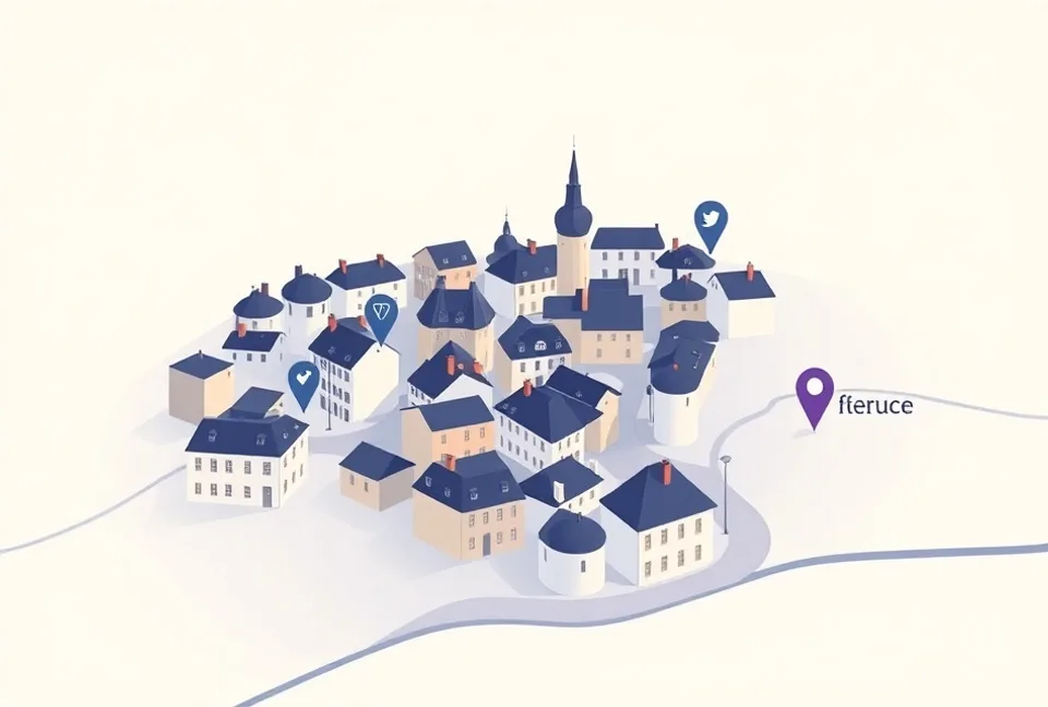 Carte du secteur d'intervention autour de Cournon-d'Auvergne (63800)